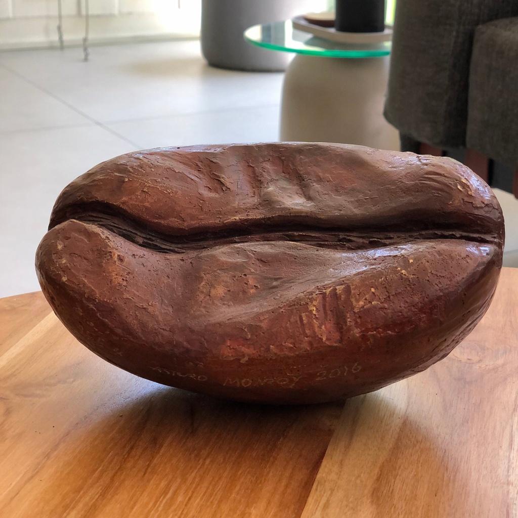 Obra de Arte Café de bronce - Arturo Monroy