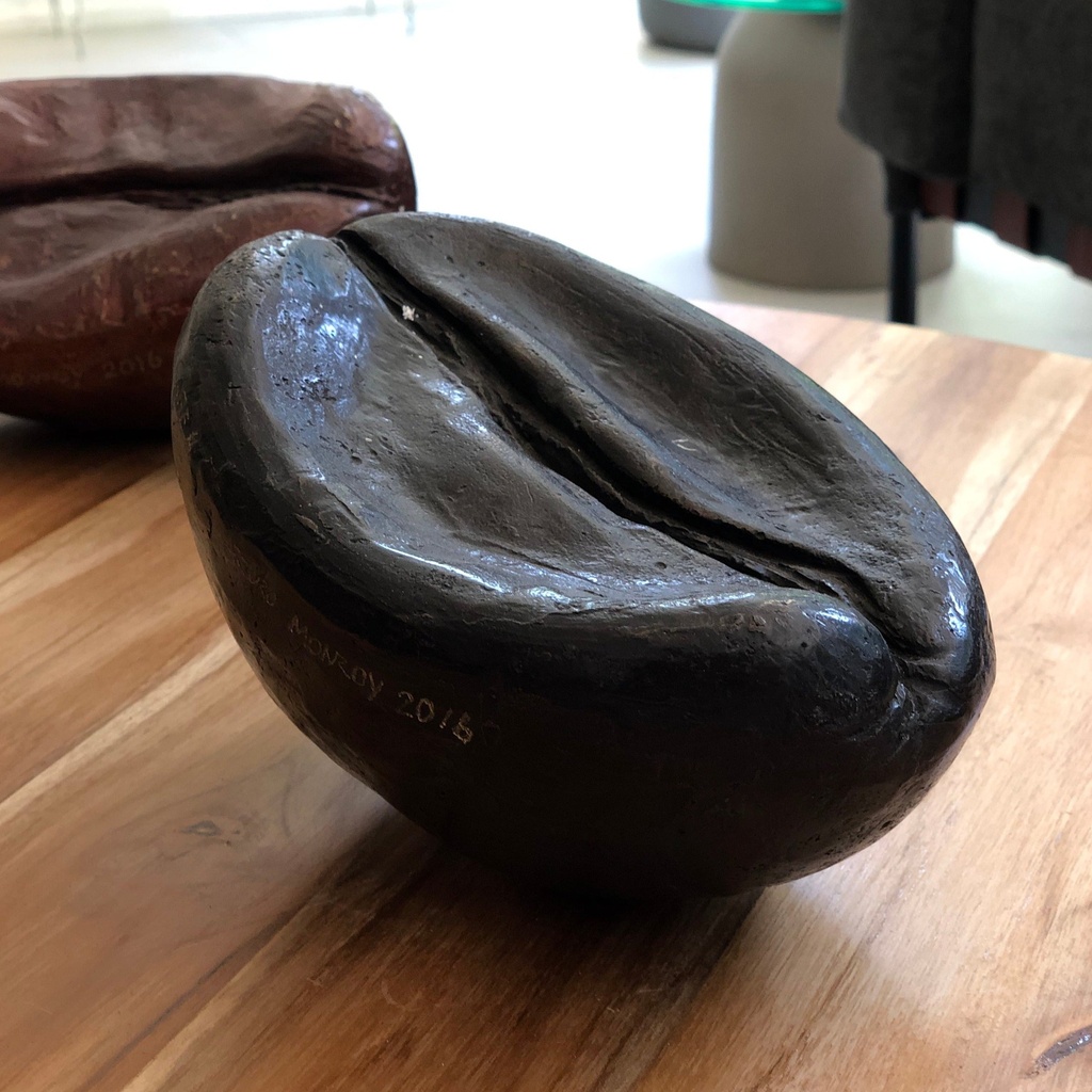 Obra de Arte Café de bronce - Arturo Monroy