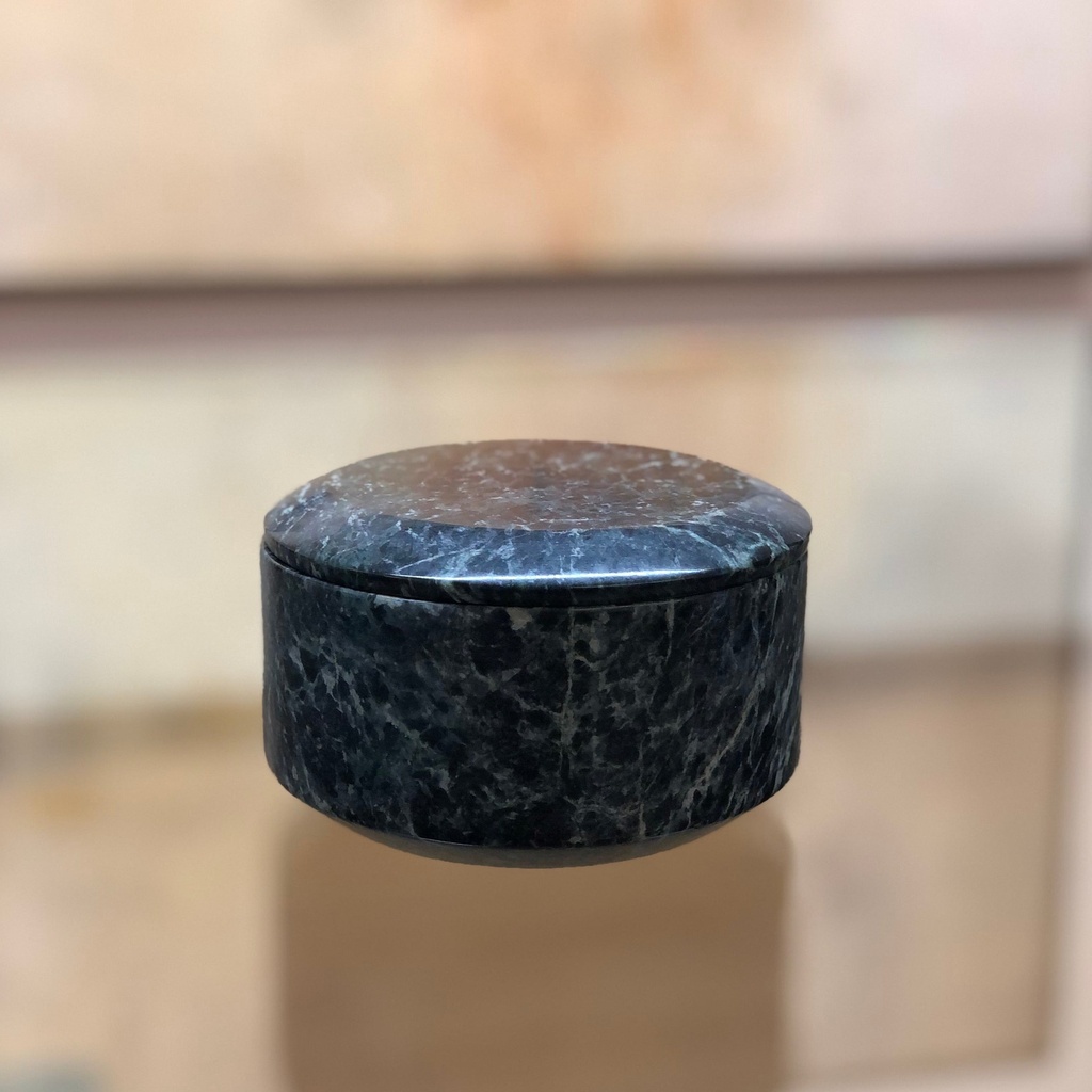 Contenedor Marmól Verde Obscuro