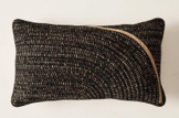 Cojín Tejido Riñonera Negro
