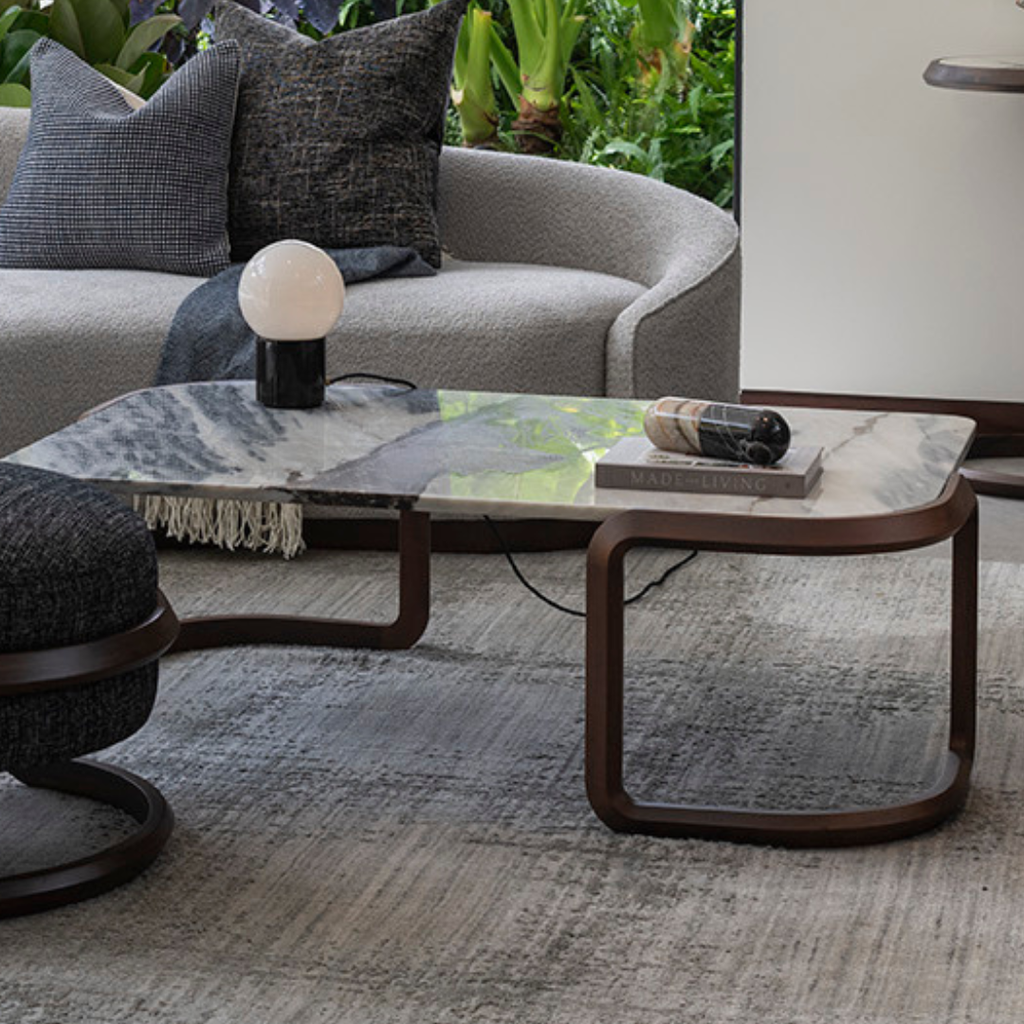 Mesa Margó de Centro con base madera