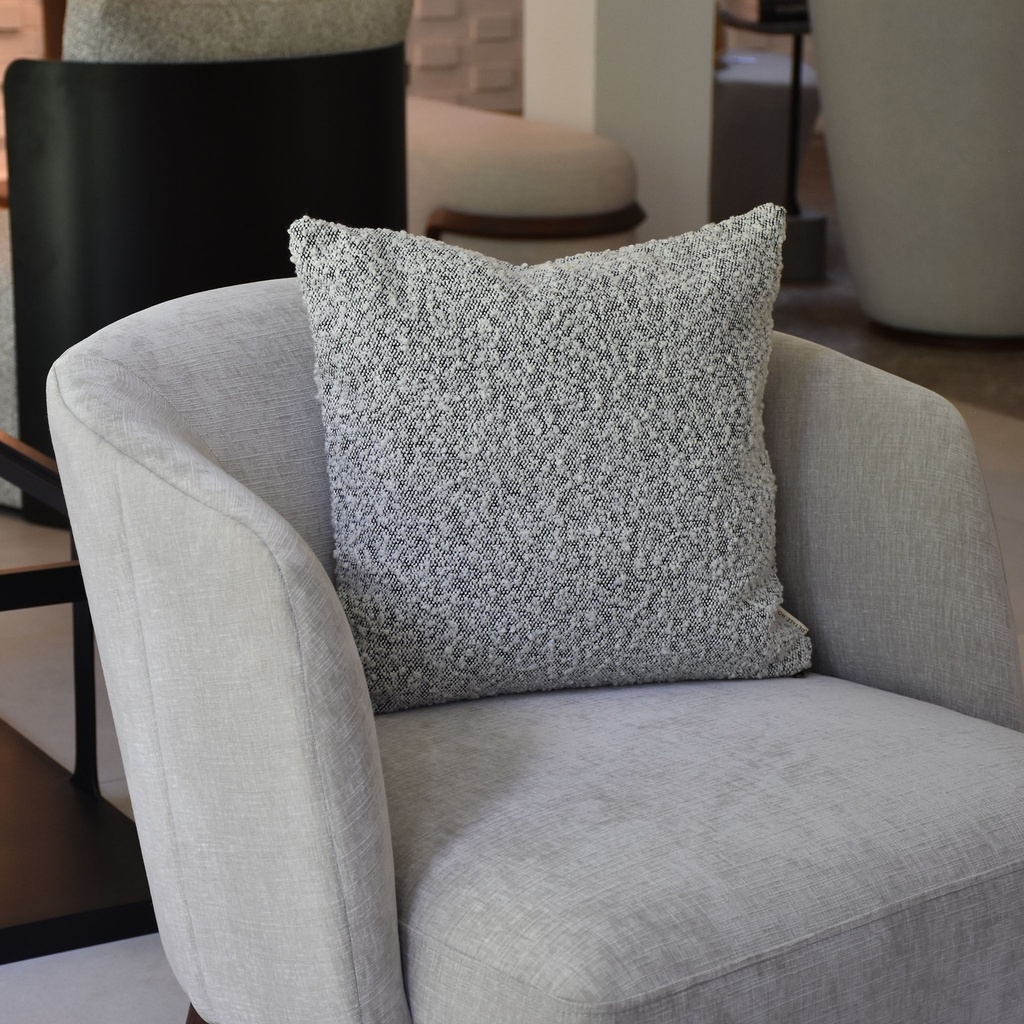Cojín Gris Boucle
