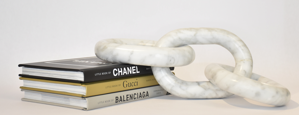 Cadena de Mármol Blanca