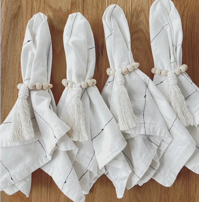 Servilleteros Abrazo (Set de 4)