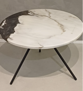 Side Table Top de mármol