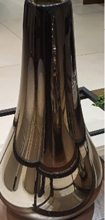 Florero Jarrón Gota Ámbar