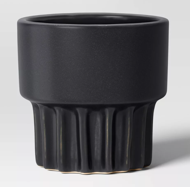 Maceta de Cerámica Engranajes