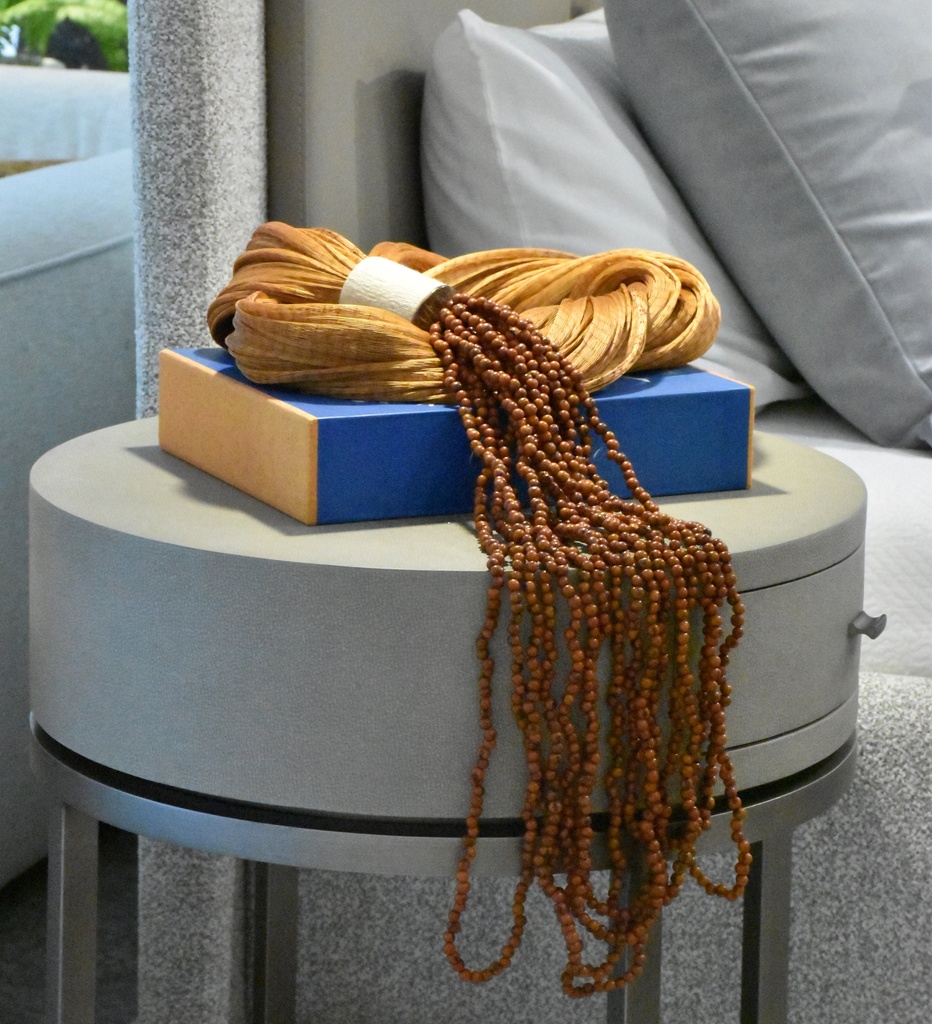 Collar de Tela color Cobre