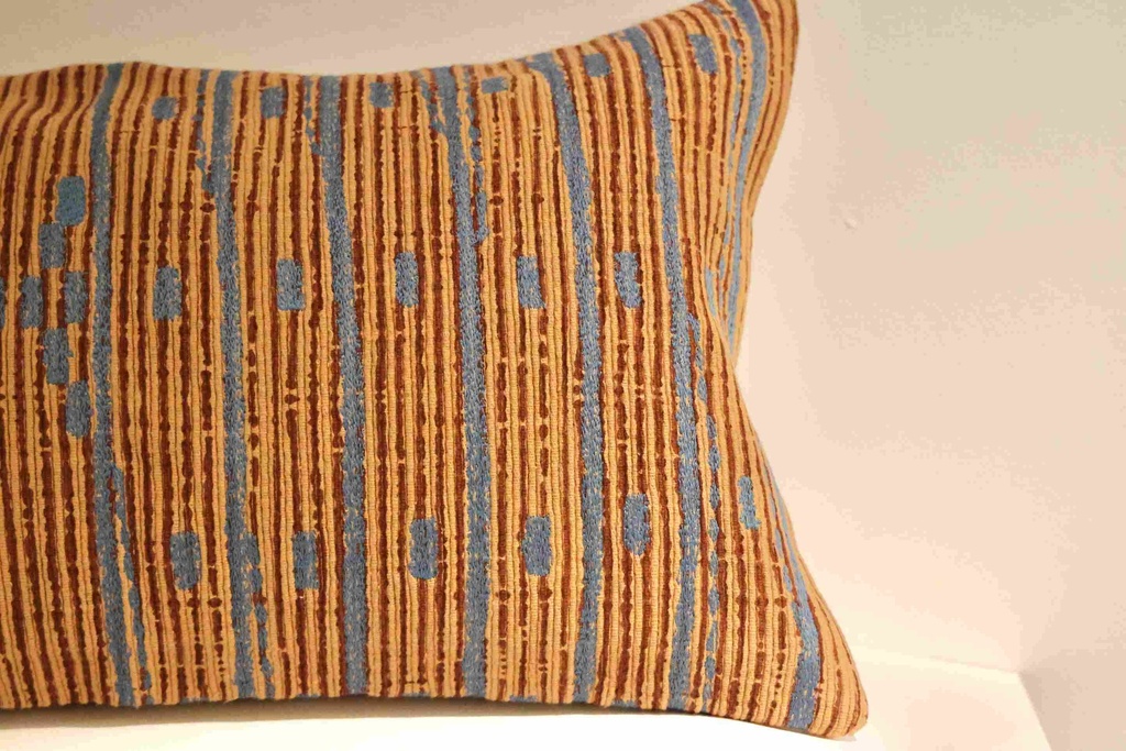 Riñonera Tipica Azul / Café