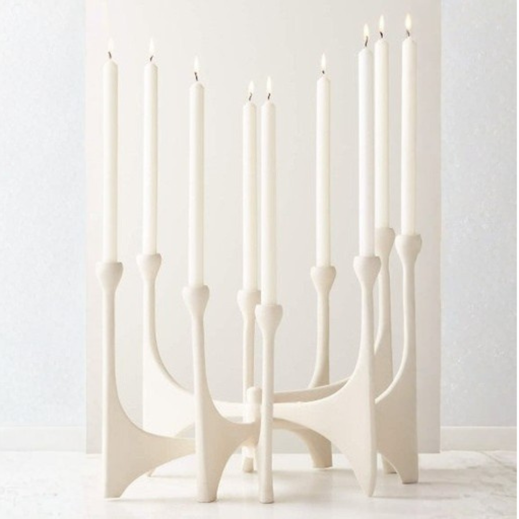 Candelabro Blanco Multiple