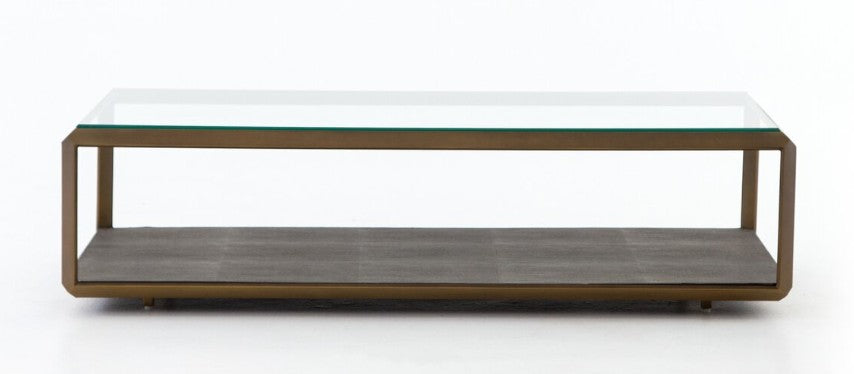 Mesa de Centro con Caja de Sombra