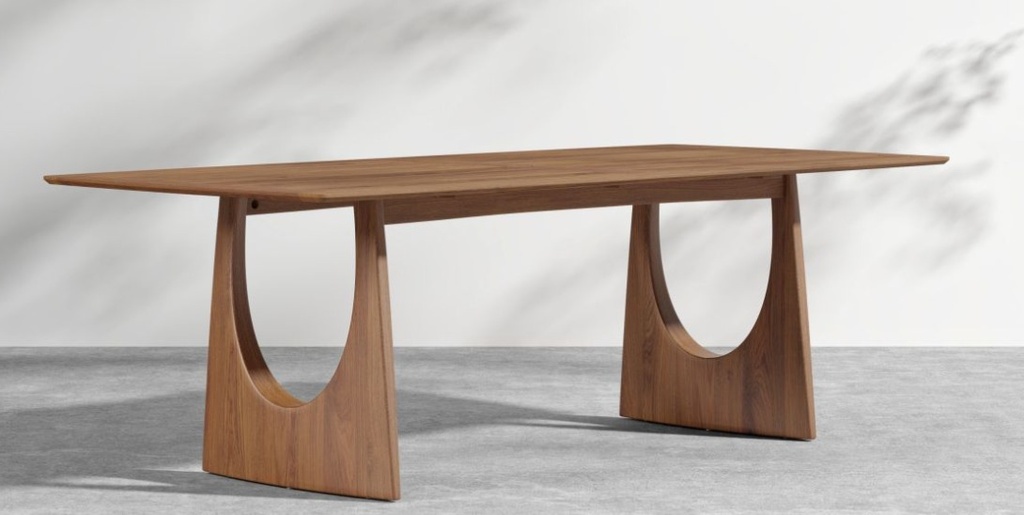 Mesa de comedor para exterior minimalista