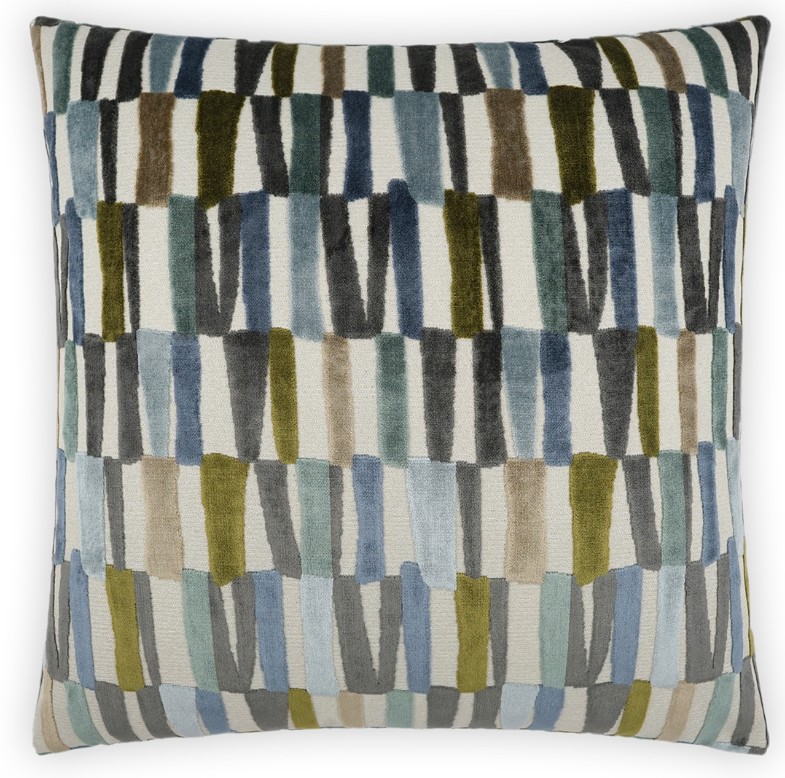 Cojin cuadrado Strata Indigo