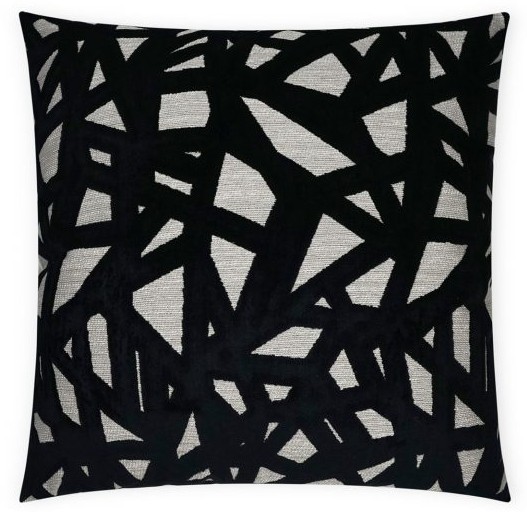 Cojin cuadrado Veleri Black