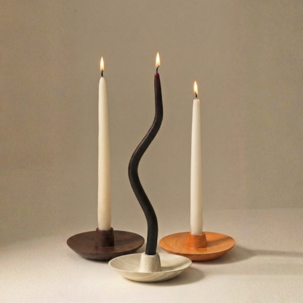 Porta Velas Plato 5"