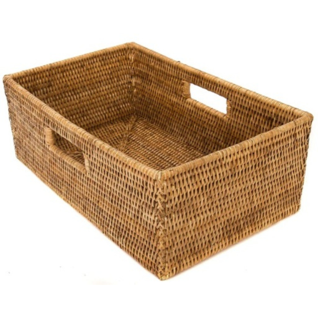 Canasto de Ratán Rectangular