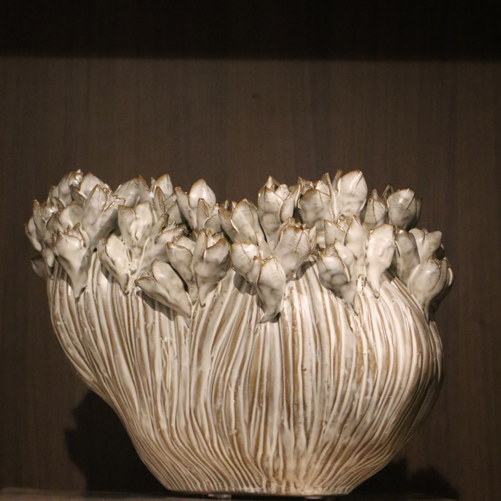 Florero Blanusa Bajo 
