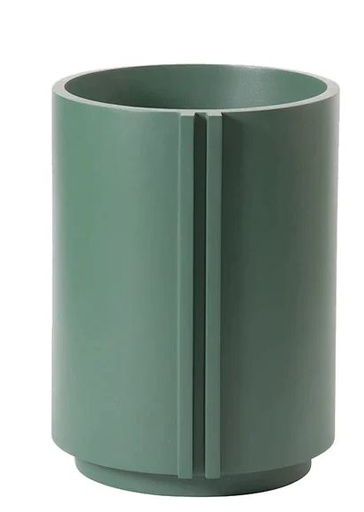 [M0033] Maceta de Fibra Cilindro Sea Green