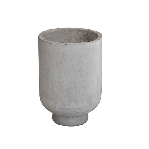 [M0015] Maceta cemento copa mediana
