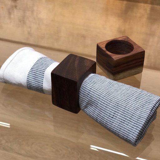 [UM0014] Servilleteros Cuadrados Madera