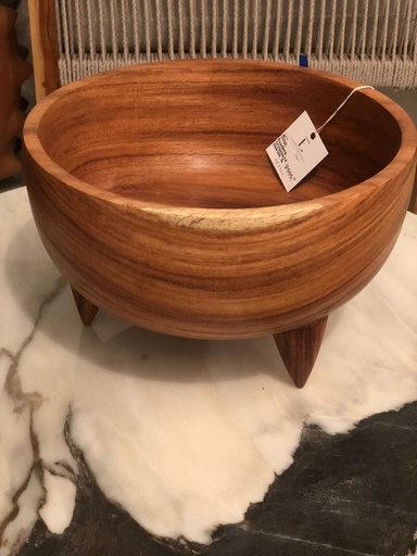 [D0011] Bowl madera conacaste patitas grande