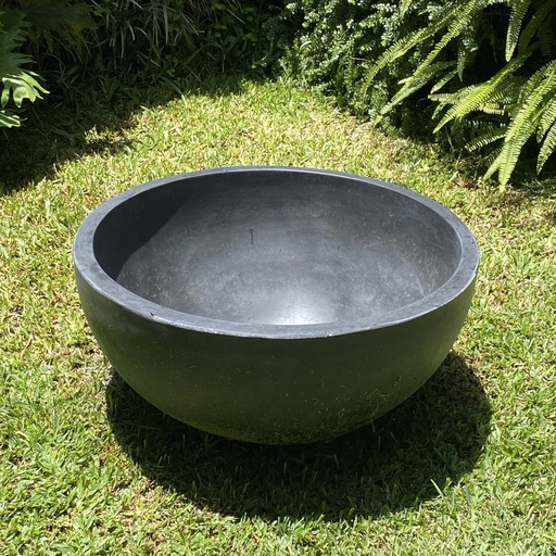 [M0011] Maceta Bowl negro