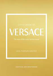 [L0066] Libro little book of Versace