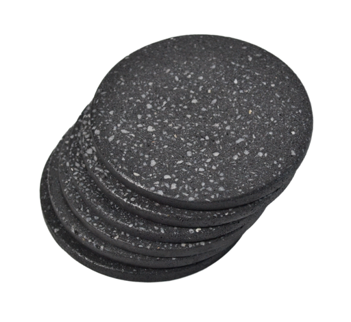 Coasters de concreto redondos (Set de 6)