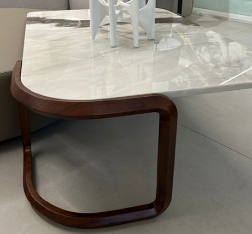 Mesa Margó de Centro con base madera