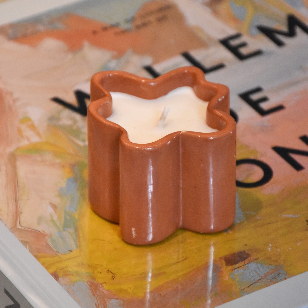 Vela Forma de flor No.3