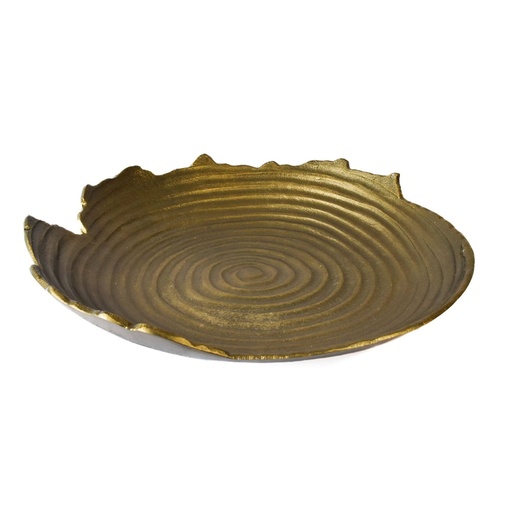 Frutero Metálico Dorado grande