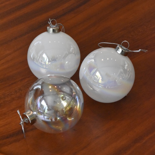 Bolitas de Cristal Navideñas