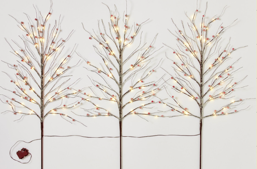 Árbol Navideño Frutos Rojos