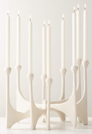 Candelabro de Múltiples Formas Cónicas