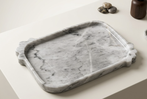 Bandeja para Toallas de Mármol