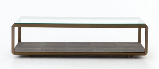 Mesa de Centro con Caja de Sombra