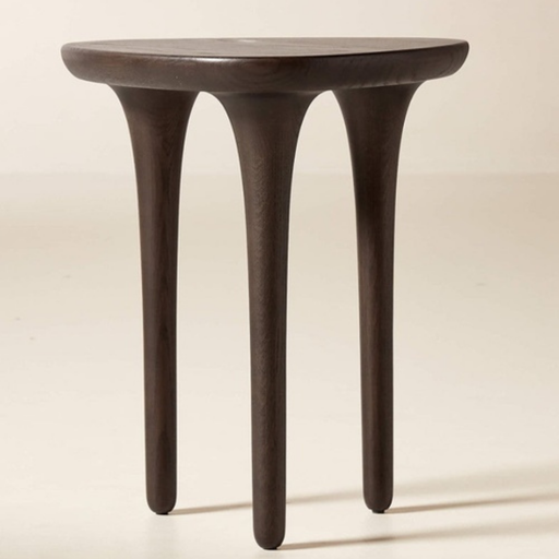 Mesa Auxiliar de Roble Marrón Macello