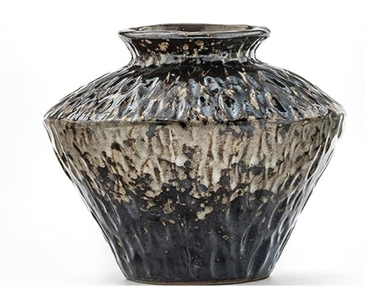 Janpu Florero de Ceramica Rustico