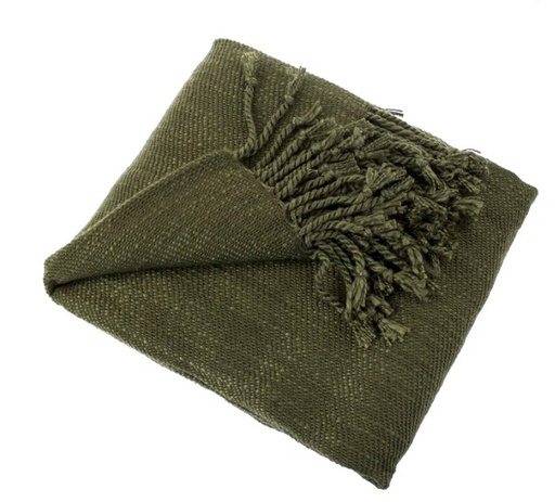 Throw Blanket olive