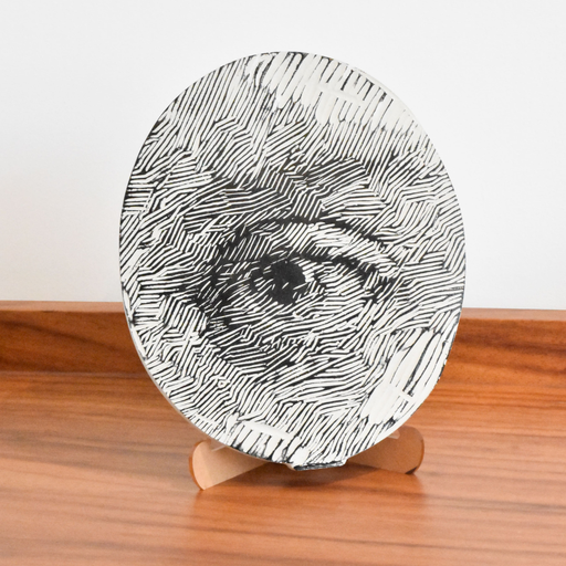Obra de Arte - Erick Menchú Serie Laberintos Grabado Edición III de X 2024