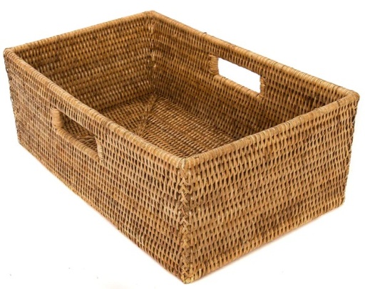 Canasta de Ratán Rectangular Almacenaje