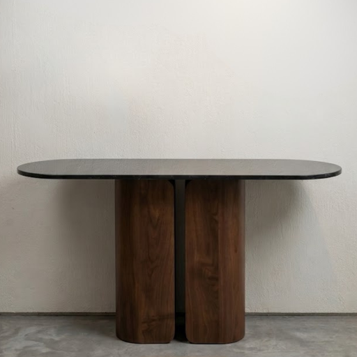 Consola Margó con top Mistery Black