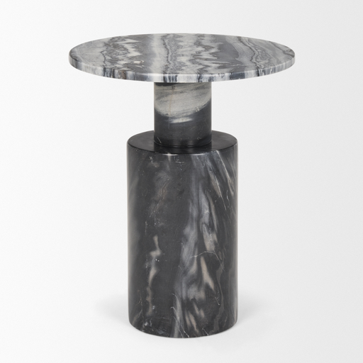 Mesa Auxiliar Marble Ash